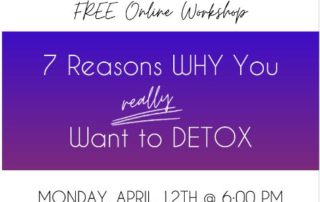 Seven Reasons Why You Really Want to Detox 4