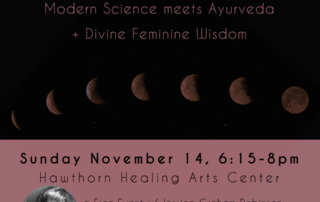 Women’s Wellness Workshop - An introduction into the deeper work that Jessica does — blending modern science with the ancient tools of Ayurveda and Divine Feminine Wisdom