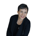 karen to share on white background