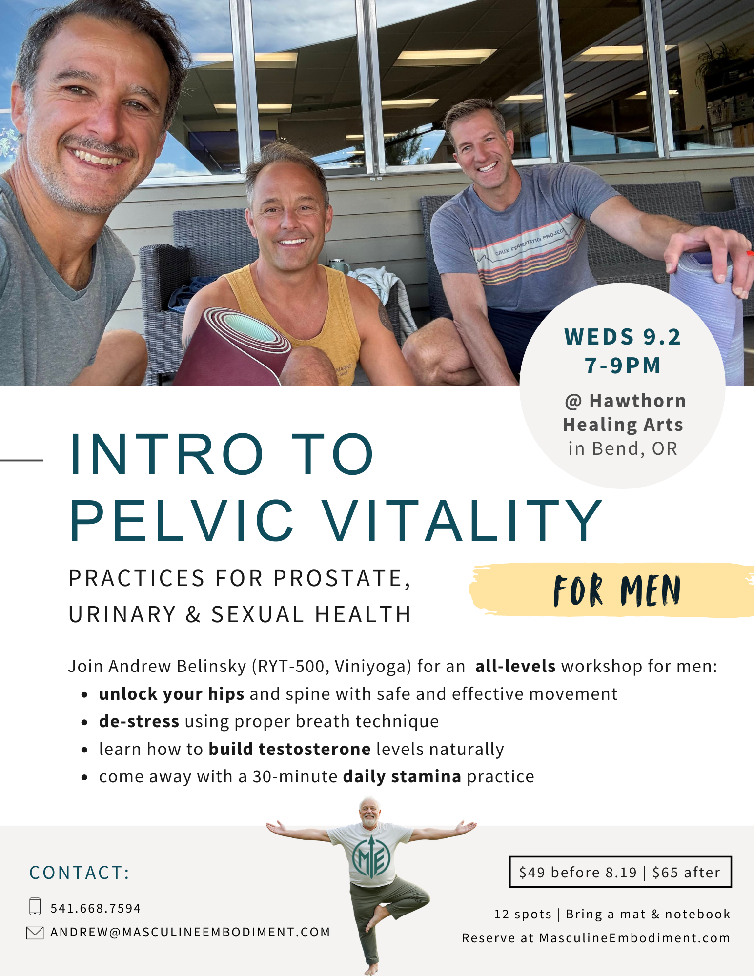 Through a blend of accessible lecture, targeted movement, and nervous system regulation, participants will learn how to decompress the lumbar spine, unlock stagnant hips, and restore functional vitality to the pelvic basin.